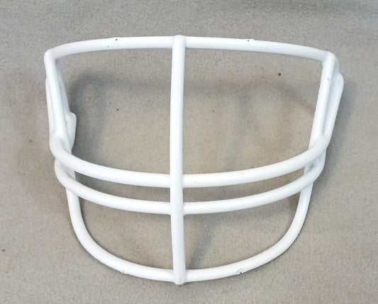 Pre-Owned White Schutt Super Pro NOPO Football Helmet Facemask- IJJ