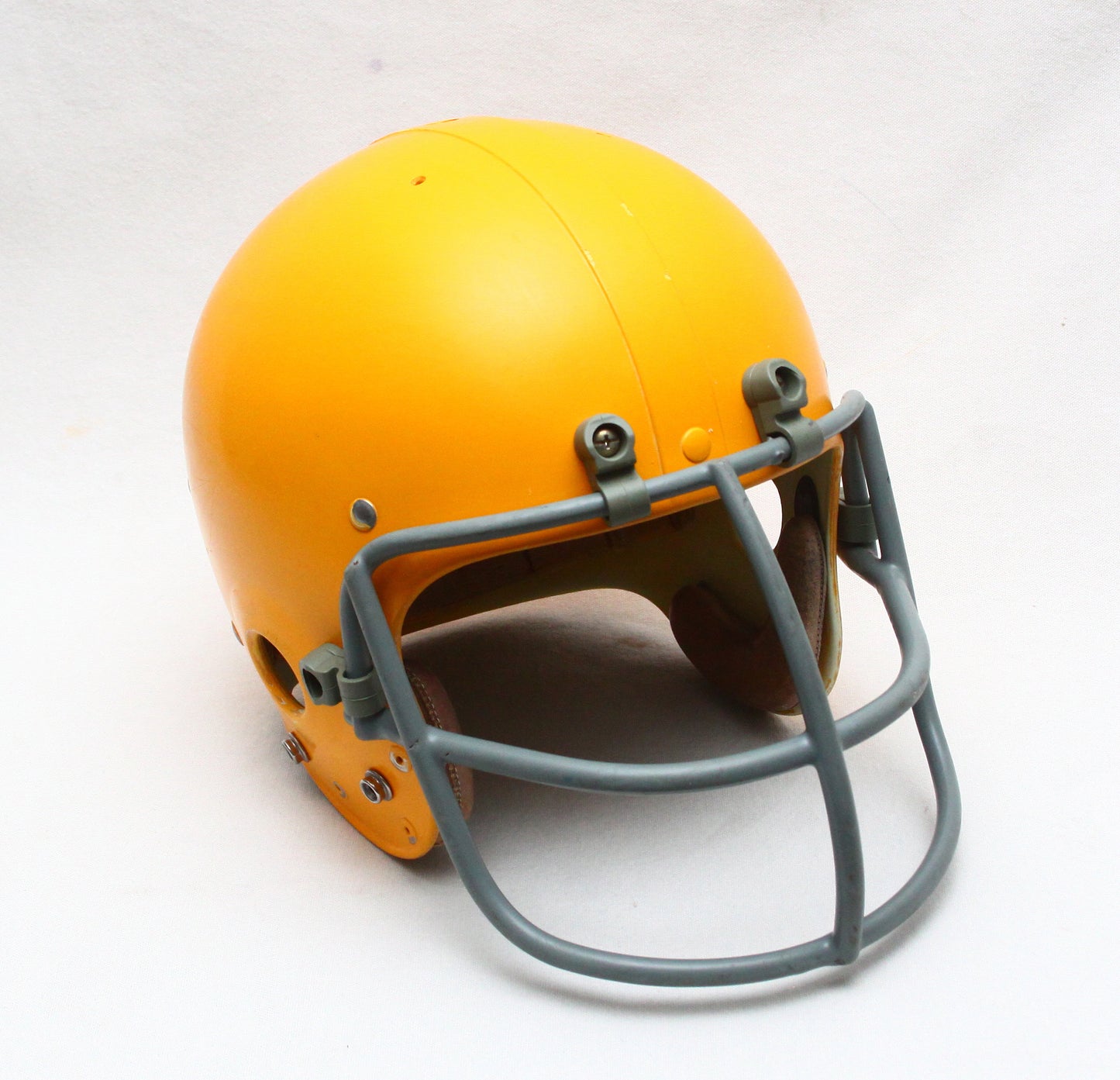 Vintage 1974 Game Used John Brockington Style Riddell Suspnsion Football Helmet