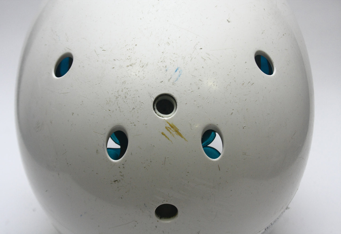 Game Used Schutt Air XP VDT Varsity Football Helmet- Size Medium