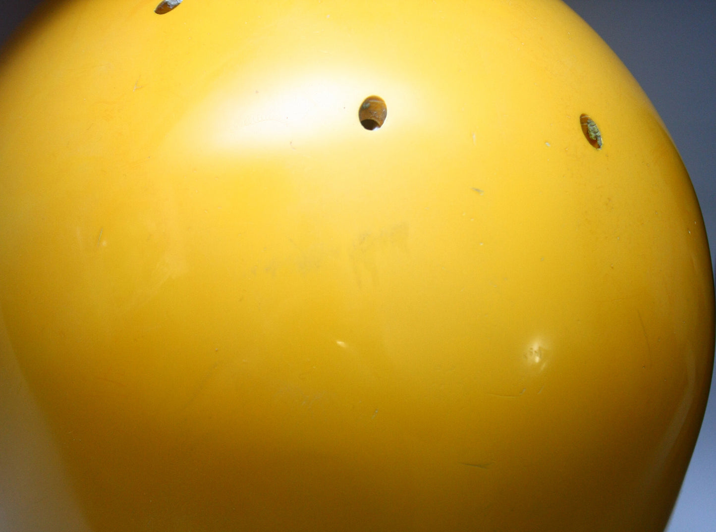 Game Used Schutt Pro Air II MEDIUM Football Helmet - Packers Yellow