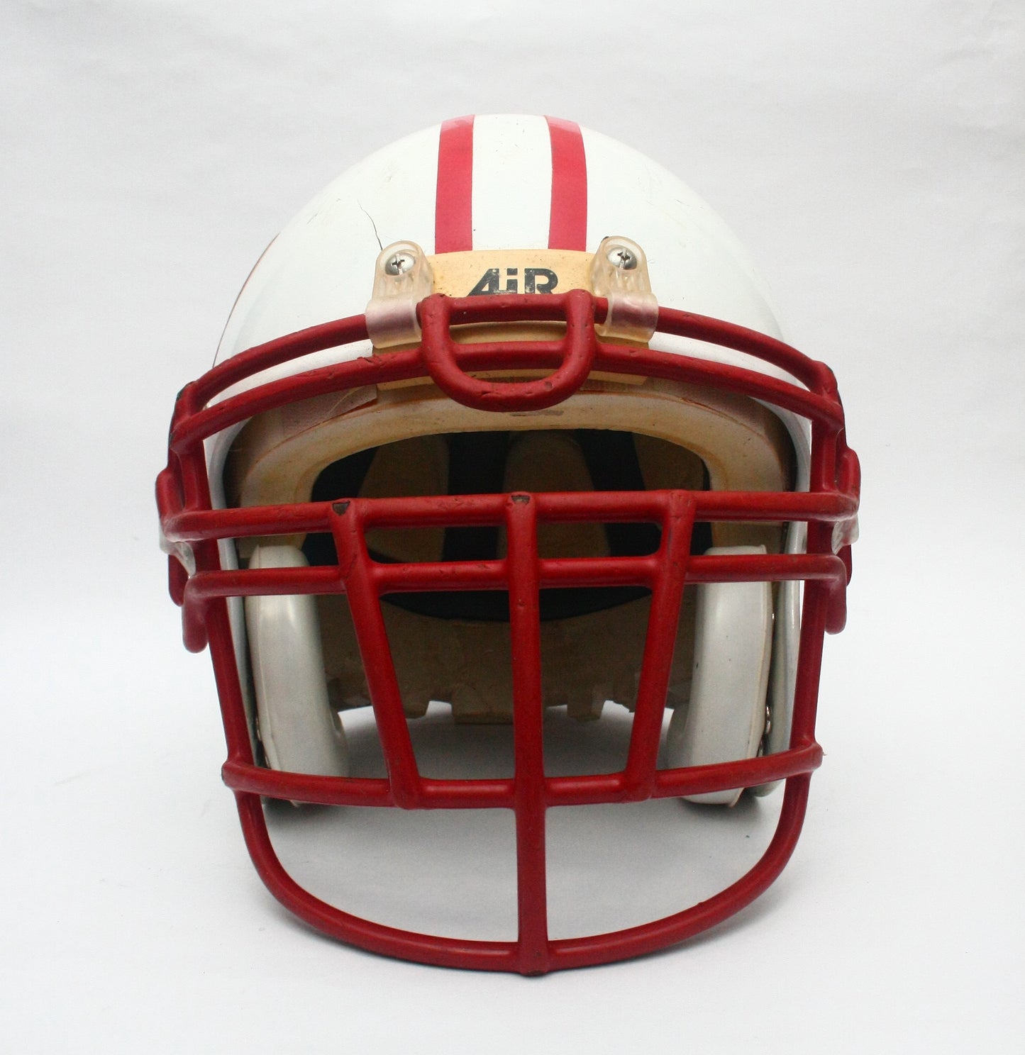 Game Used Katy Tigers Texas High School Schutt PA2 Football Helmet Size Large