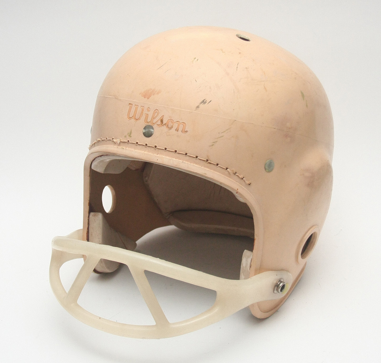 Vintage Game Used 1960s Wilson 2174 Football Helmet - Size Medium