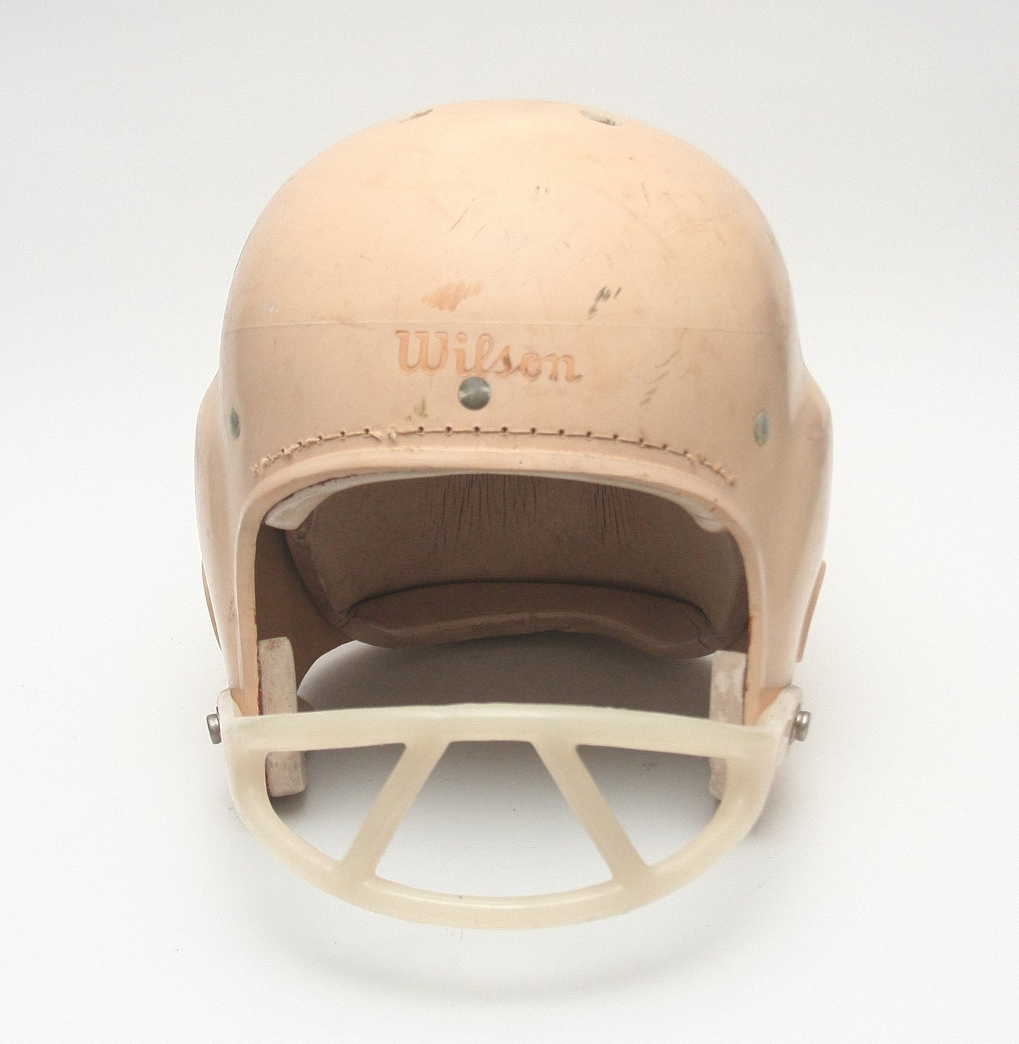 Vintage Game Used 1960s Wilson 2174 Football Helmet - Size Medium