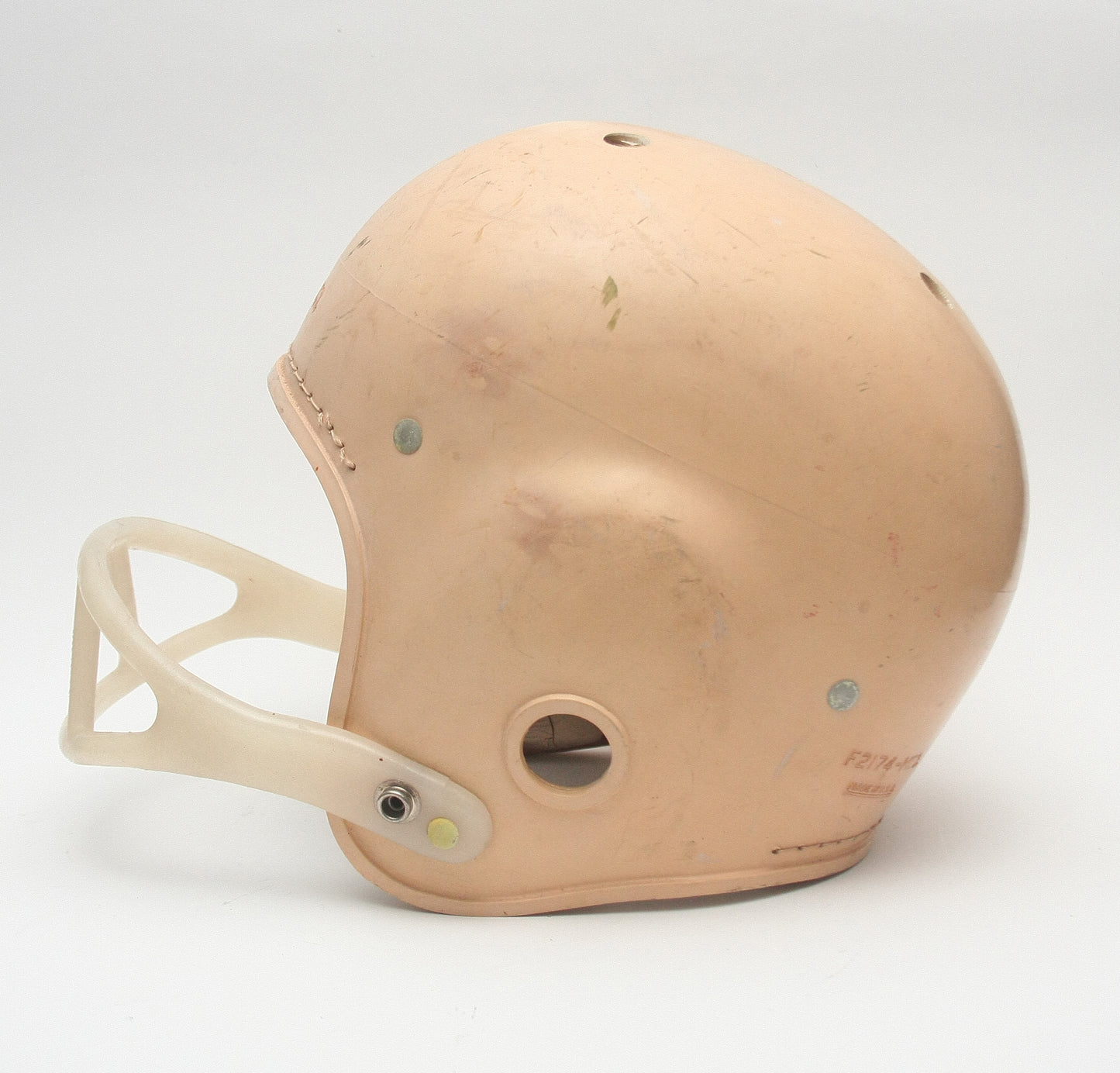 Vintage Game Used 1960s Wilson 2174 Football Helmet - Size Medium