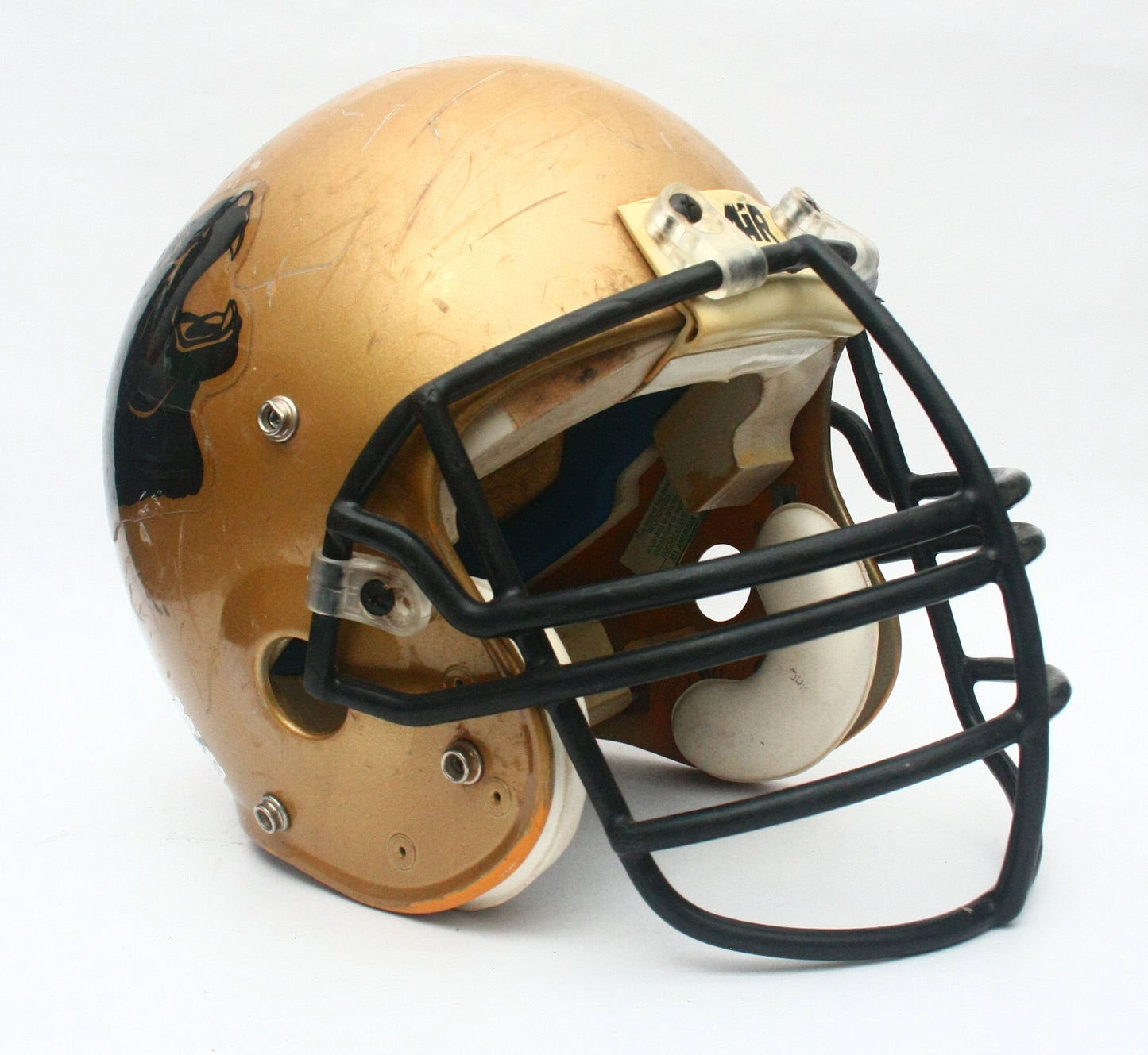 Vintage Game Used Plano East Panther Texas High School Schutt Pro Air II Football Helmet Size L