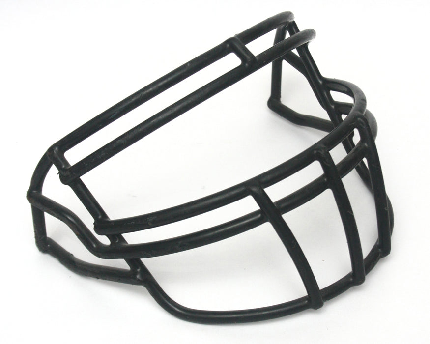 Game Used Riddell ROPO-DW Football Facemask - Black