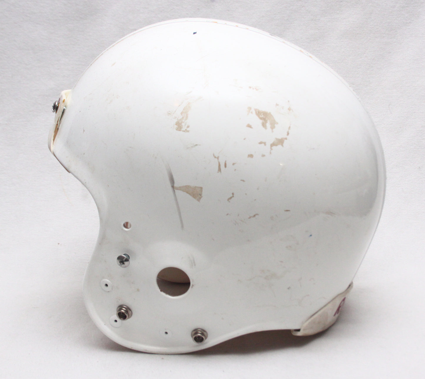 Rare Tom Brady Style Riddell VSR4 XL Football Helmet with Small Ear Hole