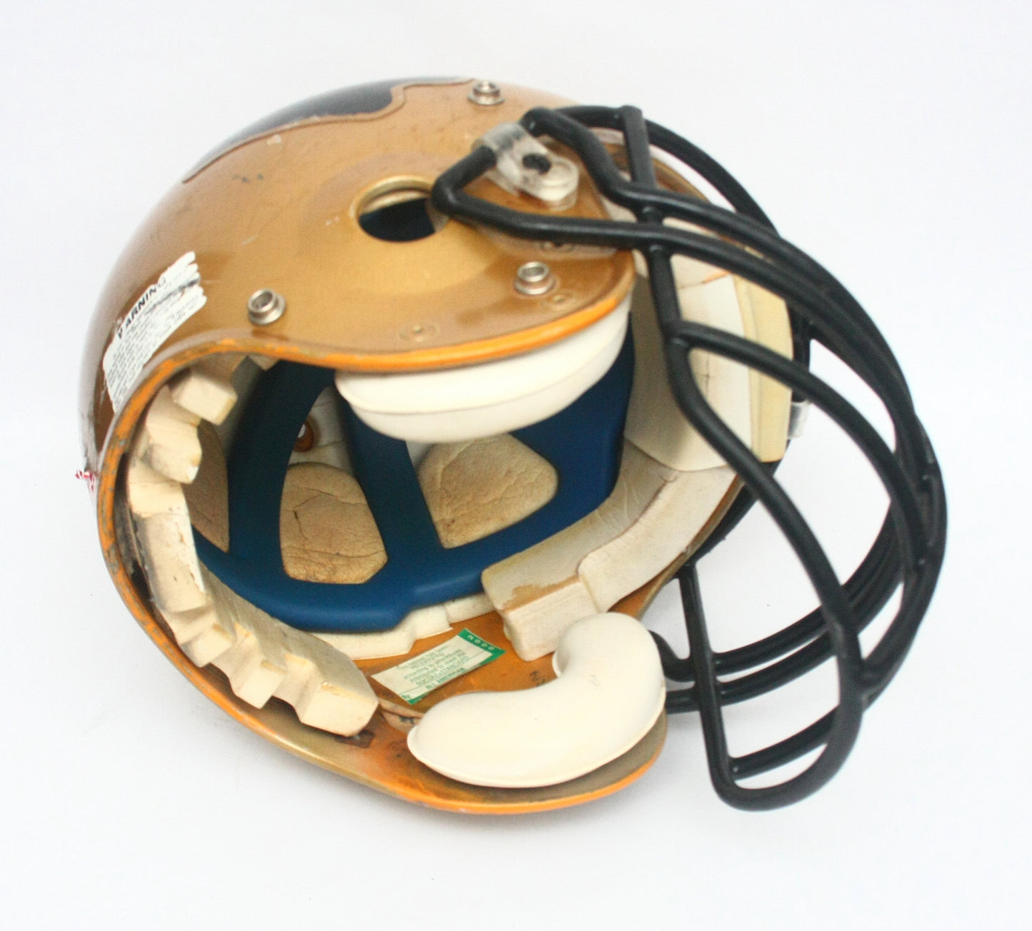 Vintage Game Used Plano East Panther Texas High School Schutt Pro Air II Football Helmet Size L