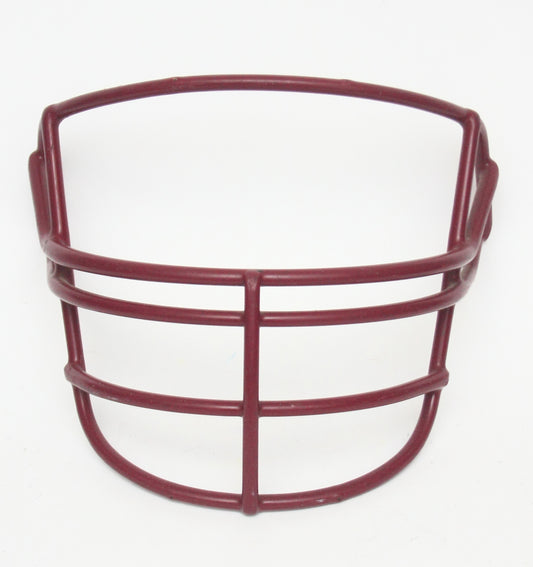 Vintage 1990s Game Used Schutt JOP Football Helmet Facemask - Cardinal