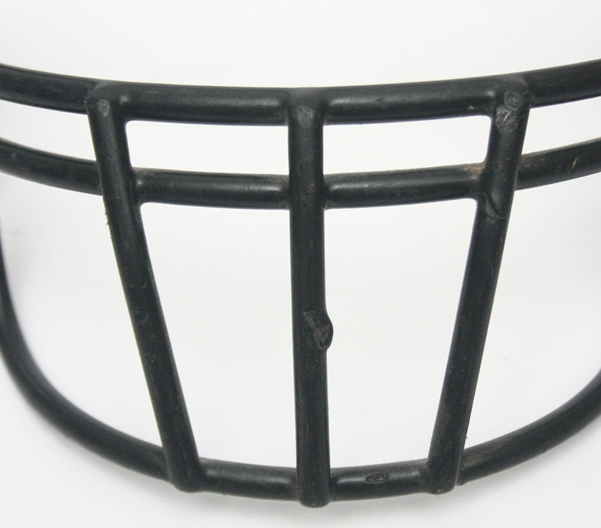 Game Used Schutt ROPO-DW Football Facemask - Black