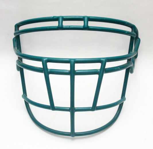 Game Used 2000s Miami Dolphins Teal Schutt SRJOP-DW Football Helmet Facemask