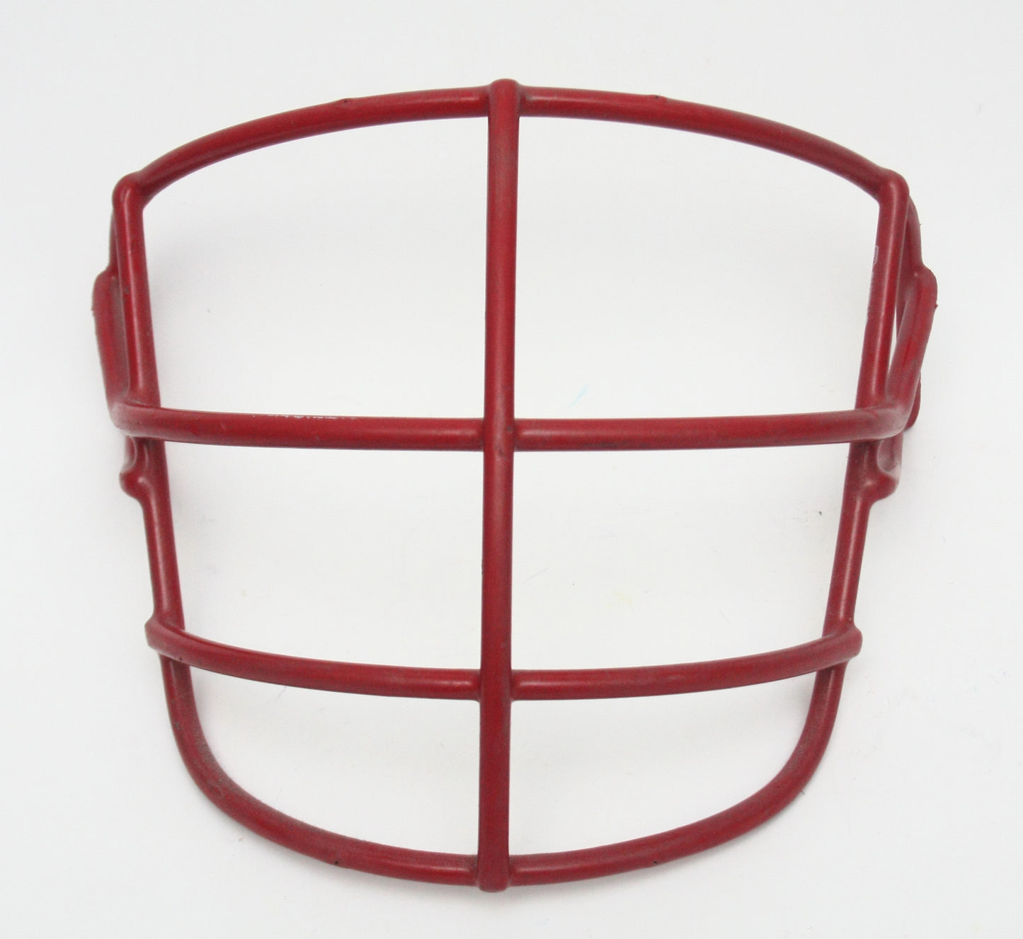 Rare Vintage Game Used 1990s Schutt NJOP-SW Football Helmet Facemask - Scarlet