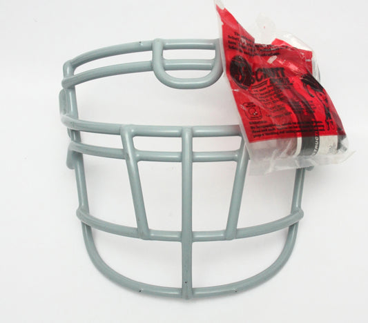 NOS 1990s 1st Generation Schutt RJOP-DW UB Football Facemask w Clips- Grey