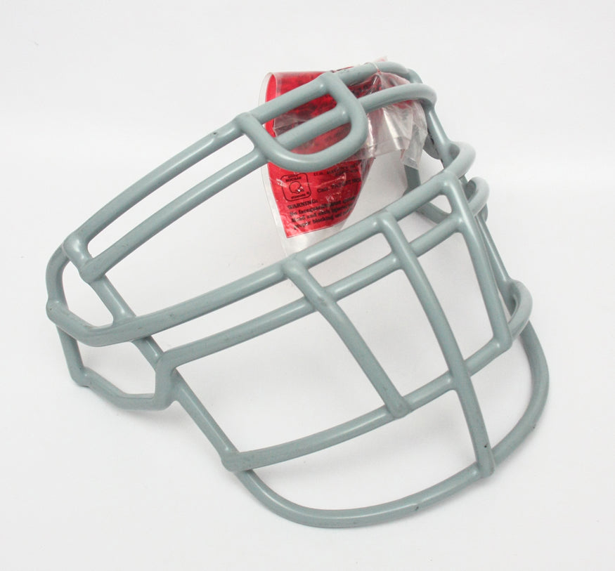 NOS 1990s 1st Generation Schutt RJOP-DW UB Football Facemask w Clips- Grey