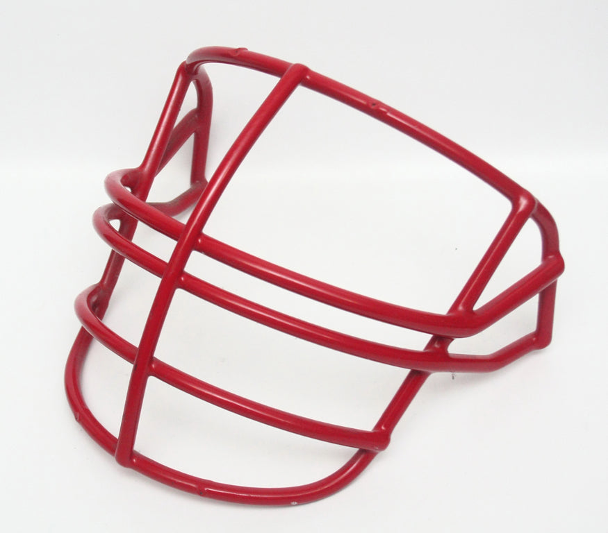 NOS 1990s Schutt NJOP Football Helmet Facemask - Scarlet Red