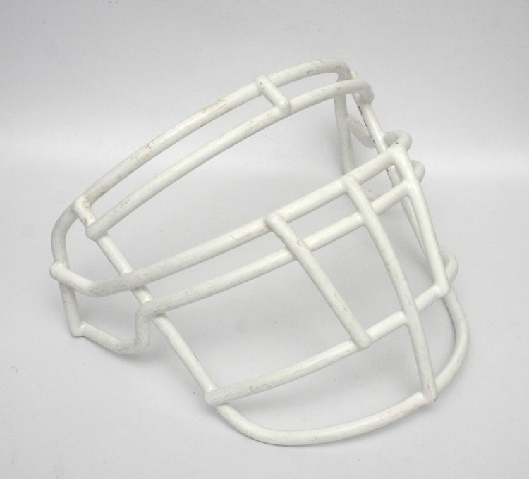 Vintage Game Used Schutt RJOP-DW Football Helmet Facemask - White CAJ