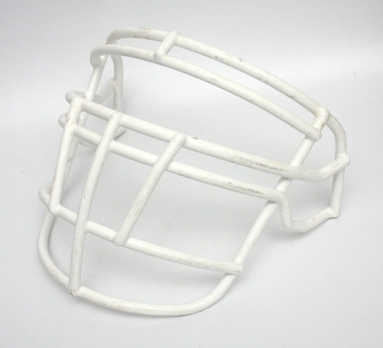 Vintage Game Used Schutt RJOP-DW Football Helmet Facemask - White CAJ