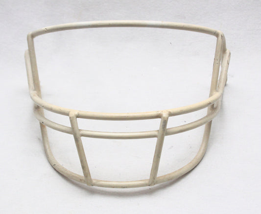 Rare 1980s White Schutt OPO Thin Wire Football Helmet Facemask