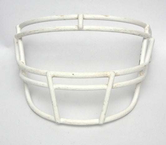 Vintage Game Used Schutt ROPO Adult Football Helmet Facemask - White BJJ