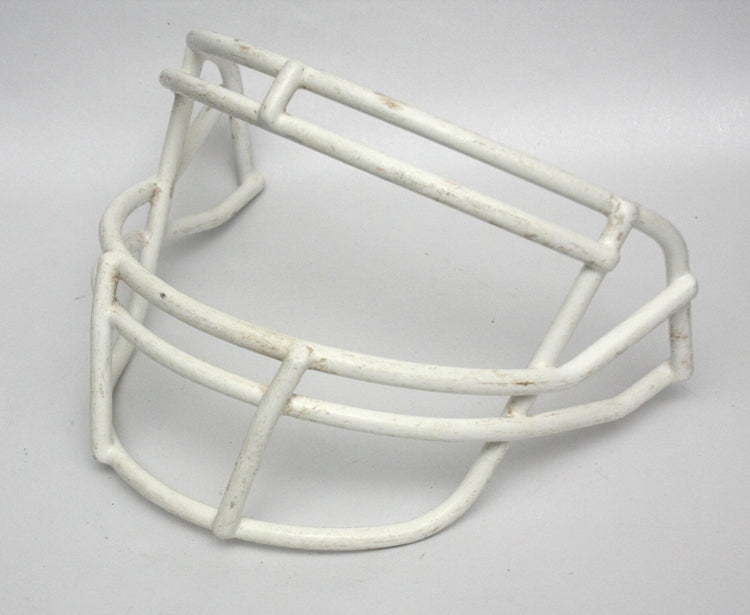 Vintage Game Used Schutt ROPO Adult Football Helmet Facemask - White BJJ