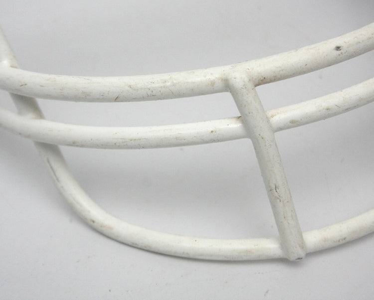 Vintage Game Used Schutt ROPO Adult Football Helmet Facemask - White BJJ