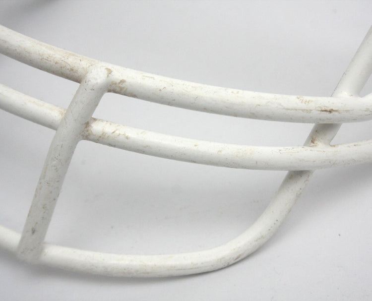 Vintage Game Used Schutt ROPO Adult Football Helmet Facemask - White BJJ