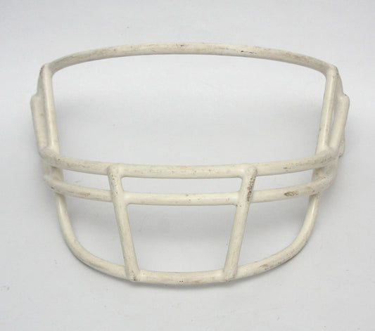 Vintage Game Used Schutt OPO Adult Football Helmet Facemask - White AJB