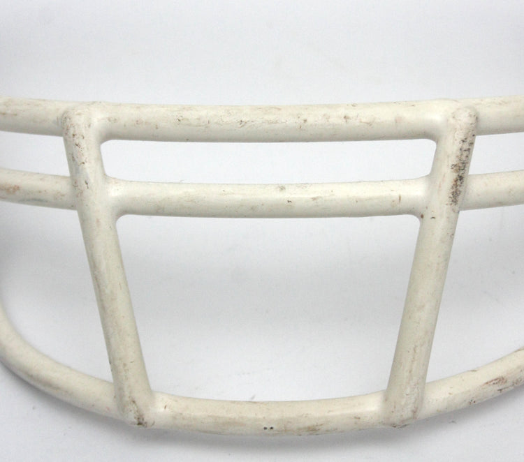 Vintage Game Used Schutt OPO Adult Football Helmet Facemask - White AJB