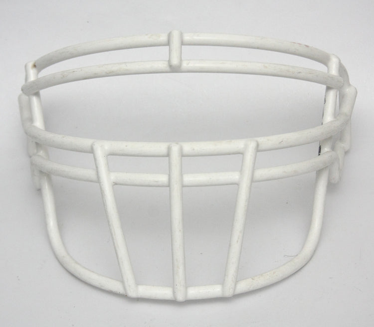 Vintage Game Used Schutt ROPO-DW Adult Football Helmet Facemask - White BJJ