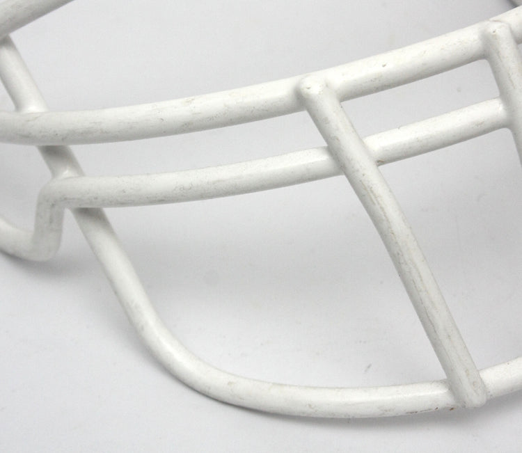 Vintage Game Used Schutt ROPO-DW Adult Football Helmet Facemask - White BJJ