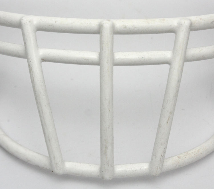 Vintage Game Used Schutt ROPO-DW Adult Football Helmet Facemask - White BJJ